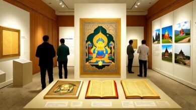 Nava Nalanda Mahavihara organises exhibition of rare manuscripts and Buddhist heritage in Delhi