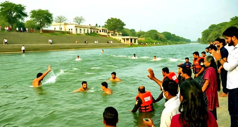 The joy of Chhath Mahavrata turned into mourning rivers took away seven lives