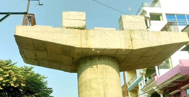 Biharsharif Bharpar Flyover Five deadlines missed eyes on sixth deadline