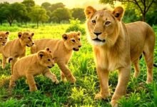 Four lion cubs have graced the Rajgir Zoo Safari taking the number of lions there to 11