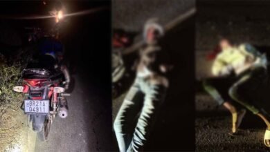 खुदागंज में भयानक सड़क हादसा, बाइक सवार दो युवकों की मौत 5 Horrific road accident in Khudaganj two bike riders died