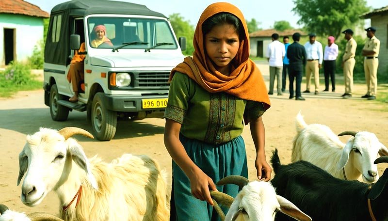 Human Trafficking Innocent girl grazing goats kidnapped and sold for 6000 rupees