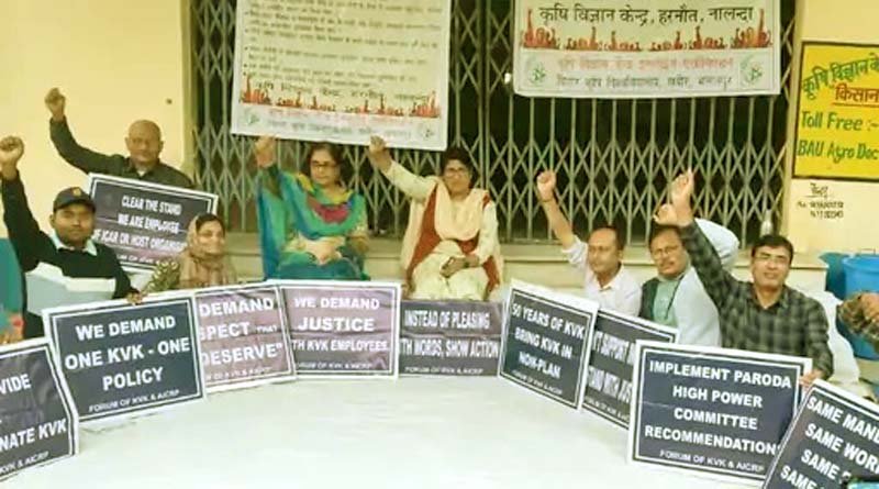 Lockout at Harnaut Agricultural Science Center employees went on pen down strike