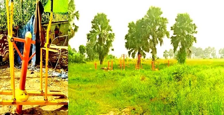 Rajgir open gyms A multi crore project falls victim to neglect and loot 2