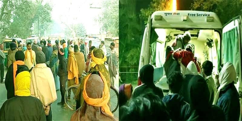 दर्दनाक सड़क हादसाः महिला समेत 3 लोगों की मौत, 4 युवक गंभीर 14 3 people including a woman died in a road accident 4 youths seriously injured