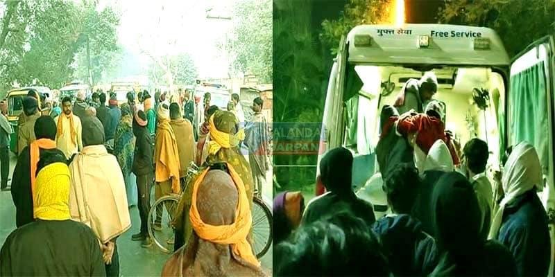 दर्दनाक सड़क हादसाः महिला समेत 3 लोगों की मौत, 4 युवक गंभीर 1 3 people including a woman died in a road accident 4 youths seriously injured