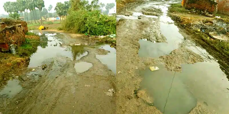 Dhekwaha Panchayat Government buildings are shining but basic necessities are missing