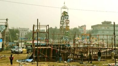 Ignoring the High Court orders a Disneyland themed fair has been set up again in the school grounds 1