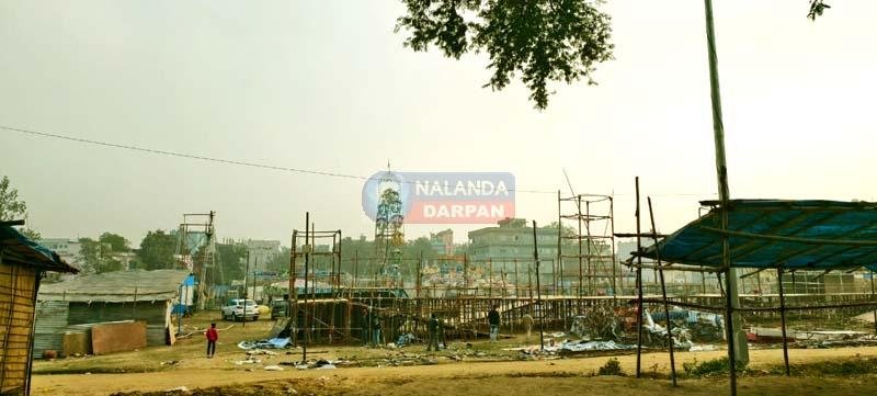 Ignoring the High Court orders a Disneyland themed fair has been set up again in the school grounds 4