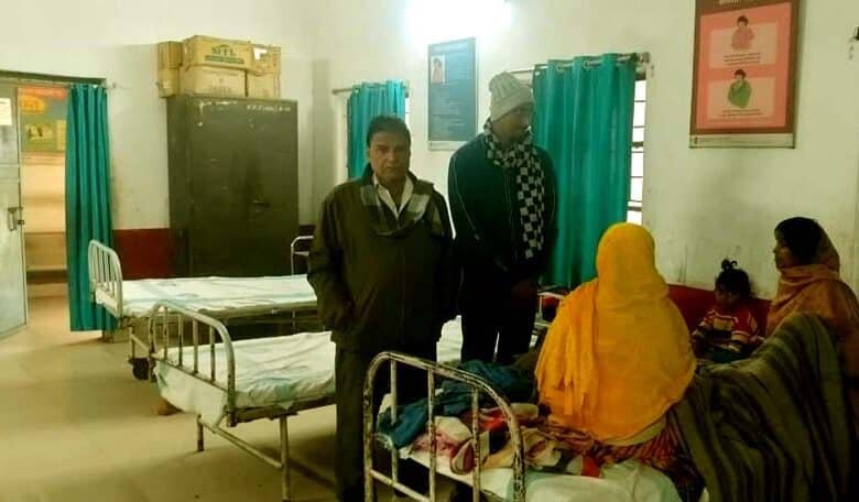 Illegal extortion is taking place at Nagarnausa PHC with the connivance of the management