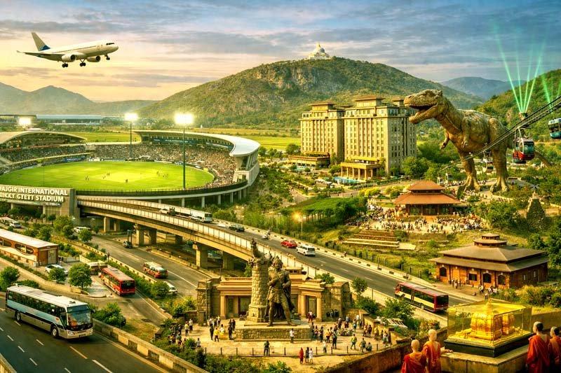 जानें साल 2025 में कितना बदला राजगीर, वर्ष 2026 में क्या है उम्मीदें 4 Learn how much Rajgir has changed in 2025 and what the expectations are for 2026 4