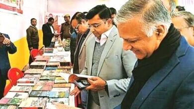 Speaking at the book exhibition the District Magistrate said Take children out of the world of books