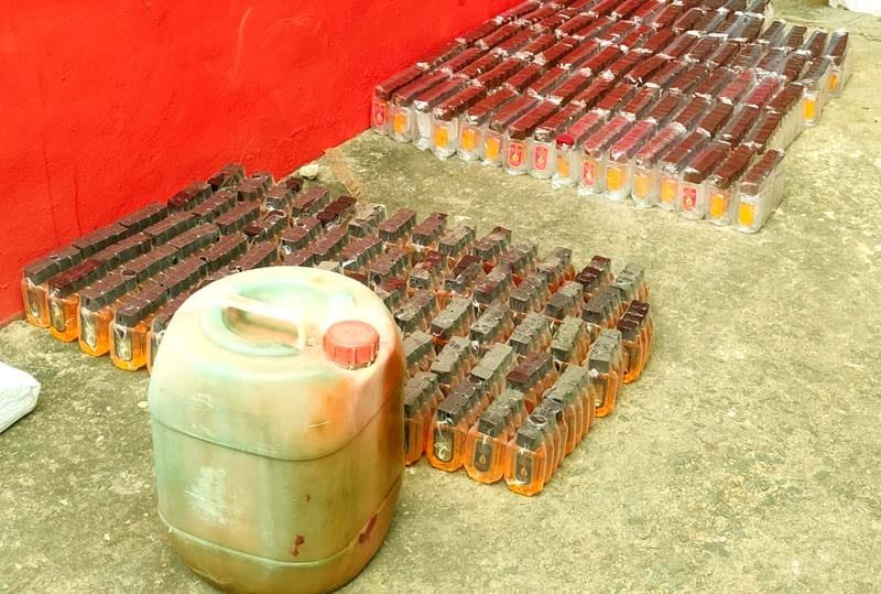 A major racket involving counterfeit Fortune brand refined oil has been exposed causing panic after raids