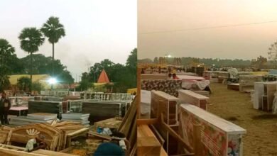 A two day fair is being organized at Islampur Hanuman Garhi on the occasion of Makar Sankranti