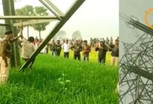 कटिहार के किशोर ने हिलसा में ऐसा किया कांड कि घंटों हवा में यूं लटकी रही पुलिस 3 Hilsa high tension tower drama nalanda132kv news 4