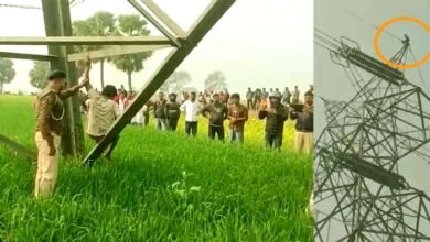 कटिहार के किशोर ने हिलसा में ऐसा किया कांड कि घंटों हवा में यूं लटकी रही पुलिस 15 Hilsa high tension tower drama nalanda132kv news 4