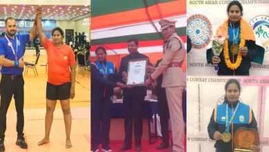 Nalanda Police woman constable Panchratna Kumari wins Gold Medal in South Asian