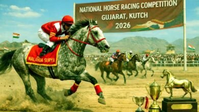 Nalanda Suraj will race in the national horse race on the sands of Gujarat