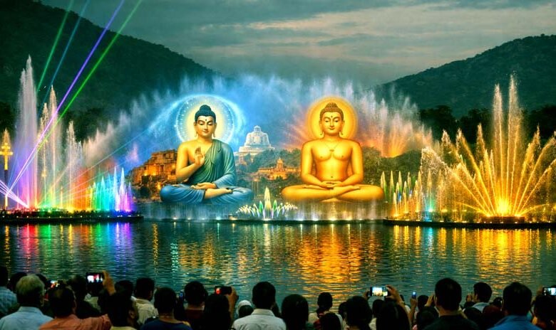Now Rajgir Pandu Pokhar will host Bihar first water laser show 1