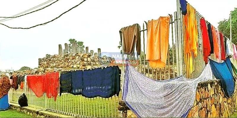 The Ajatashatru Stupa suffering from neglect is a fading testament to the invaluable heritage of Magadha