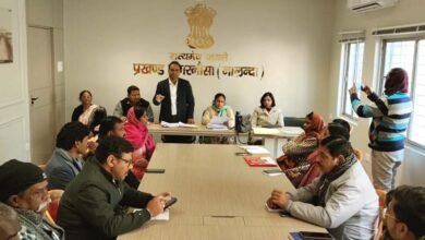 The issue of housing loan recovery was also raised at the Nagarnausa Panchayat Samiti meeting