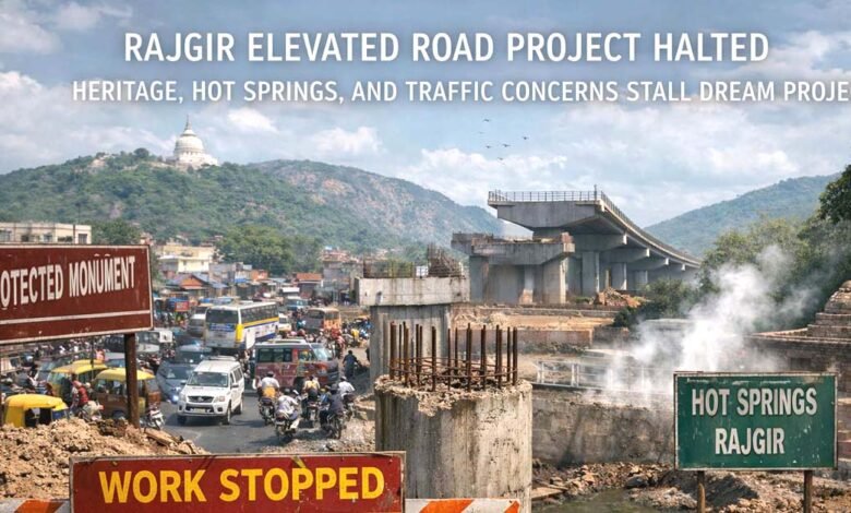 राजगीर एलिवेटेड रोड मुख्यमंत्री का ड्रीम प्रोजेक्ट