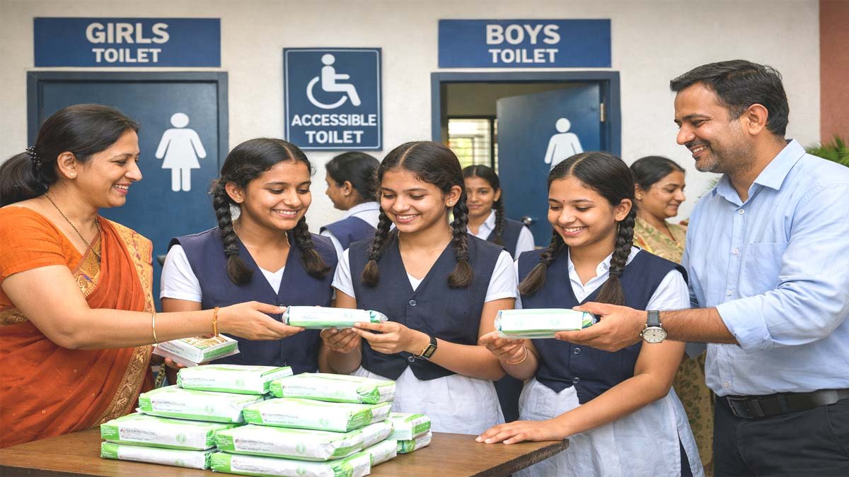 सुप्रीम कोर्ट का बड़ा फैसला: हर स्कूल में सैनिटरी पैड अनिवार्य, अन्यथा मान्यता रद्द 2 supreme court orders free sanitary pads in schools as fundamental right