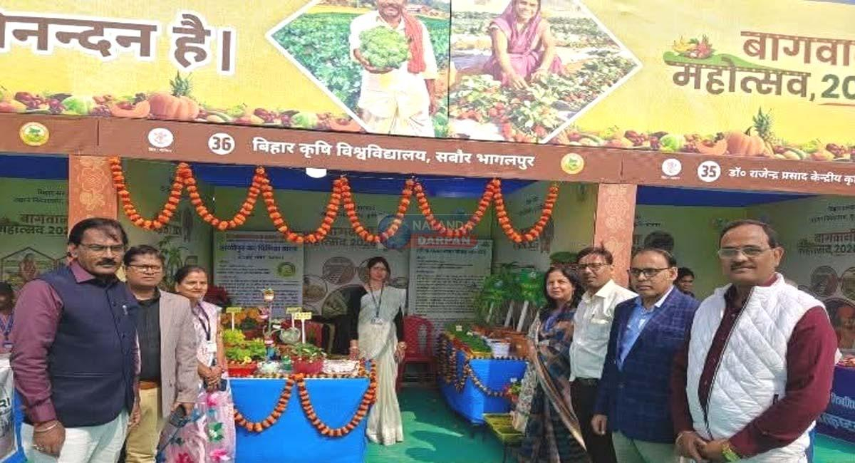 गांधी मैदान बागवानी महोत्सव 2026 में सबौर विश्वविद्यालय अव्वल, डा. एसएन दास भी समानित 1 गांधी मैदान पटना में भव्य बागवानी महोत्सव का आयोजन