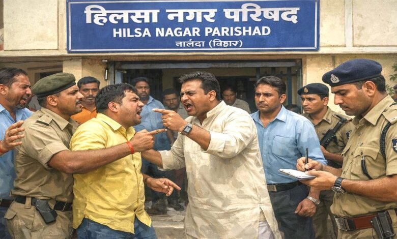 धनंजय कुमार मुख्य पार्षद हिलसा नगर परिषद एफआईआर
