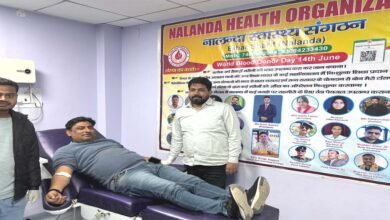 जन्मदिन पर पत्रकार एम फिरदौसी तालिब ने रक्तदान कर मानवता का दिया संदेश 2 anmdin par raktadan journalist ne manavta ko di prerak sandarsh