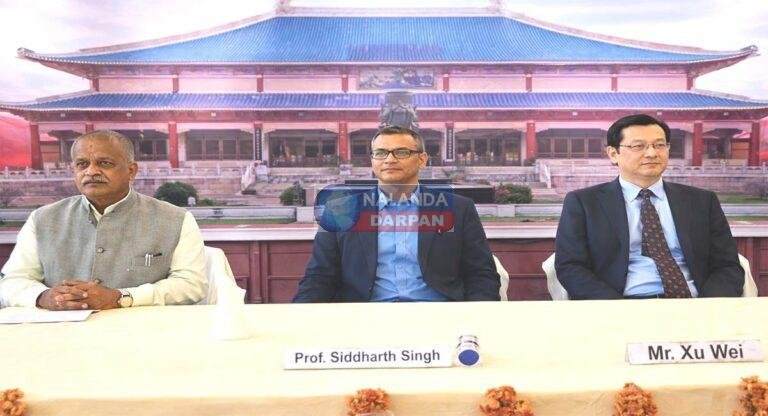 भारत-चीन सांस्कृतिक संबंध नालंदा मेमोरियल हॉल