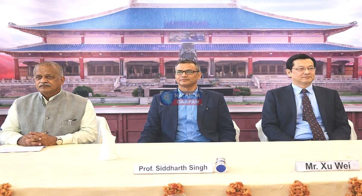 भारत और चीन सांस्कृतिक सेतु के शिल्पी थे ह्वेनसांग, उस विरासत को आगे बढ़ाने का समय : शू वेई 15 भारत-चीन सांस्कृतिक संबंध नालंदा मेमोरियल हॉल