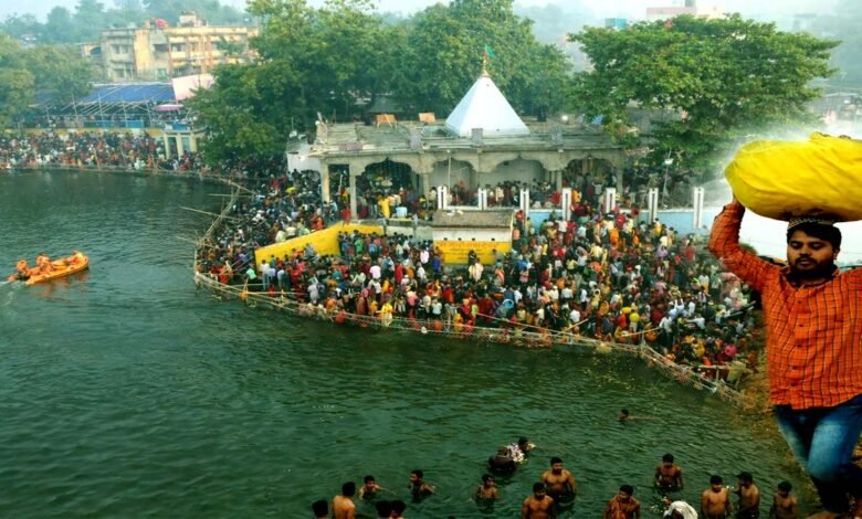 आस्था, इतिहास और लोकविश्वास का अद्भुत त्रिवेणी सूर्य नगरी औंगारीधाम में उमड़ा जन सैलाब 1 Aungaridham Sun Temple in Nalanda 5