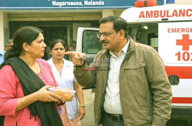 Nalanda Civil Surgeon JP Singh Inspection