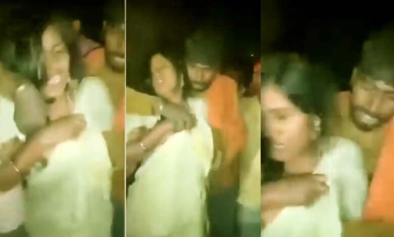 Nalanda woman harassment Noorsarai viral video