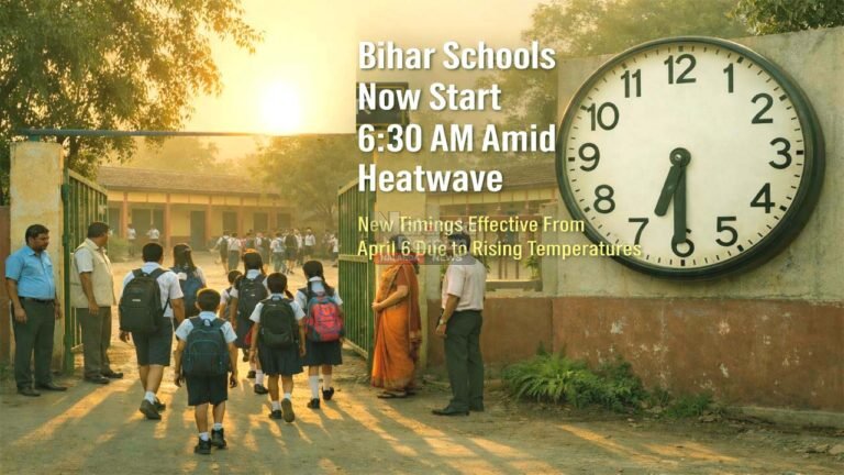 Bihar government schools morning shift