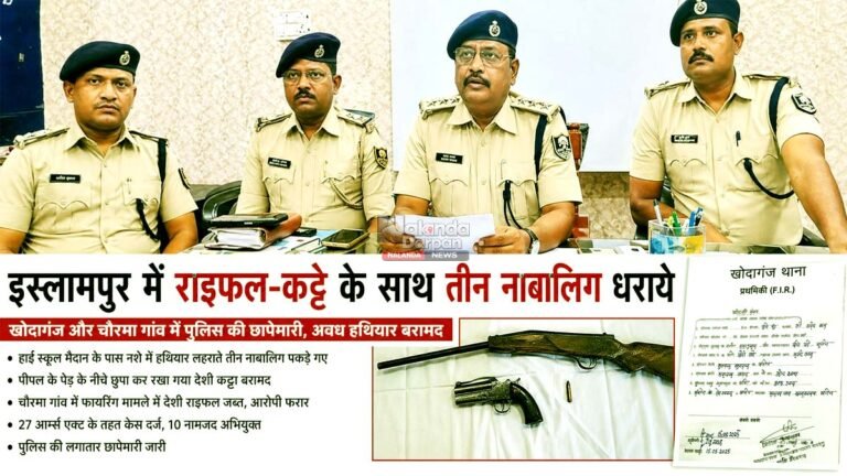 Police raids in Khodaganj