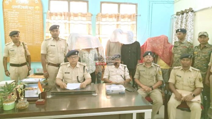 कतरीसराय में 75 लाख की रंगदारी मांगने वाले गिरोह का पर्दाफाश, 7 आरोपी गिरफ्तार Katrisarai extortion case