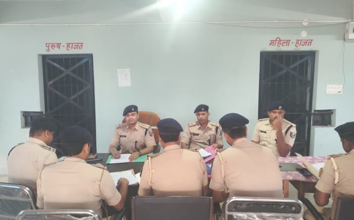 Islampur crime review meeting