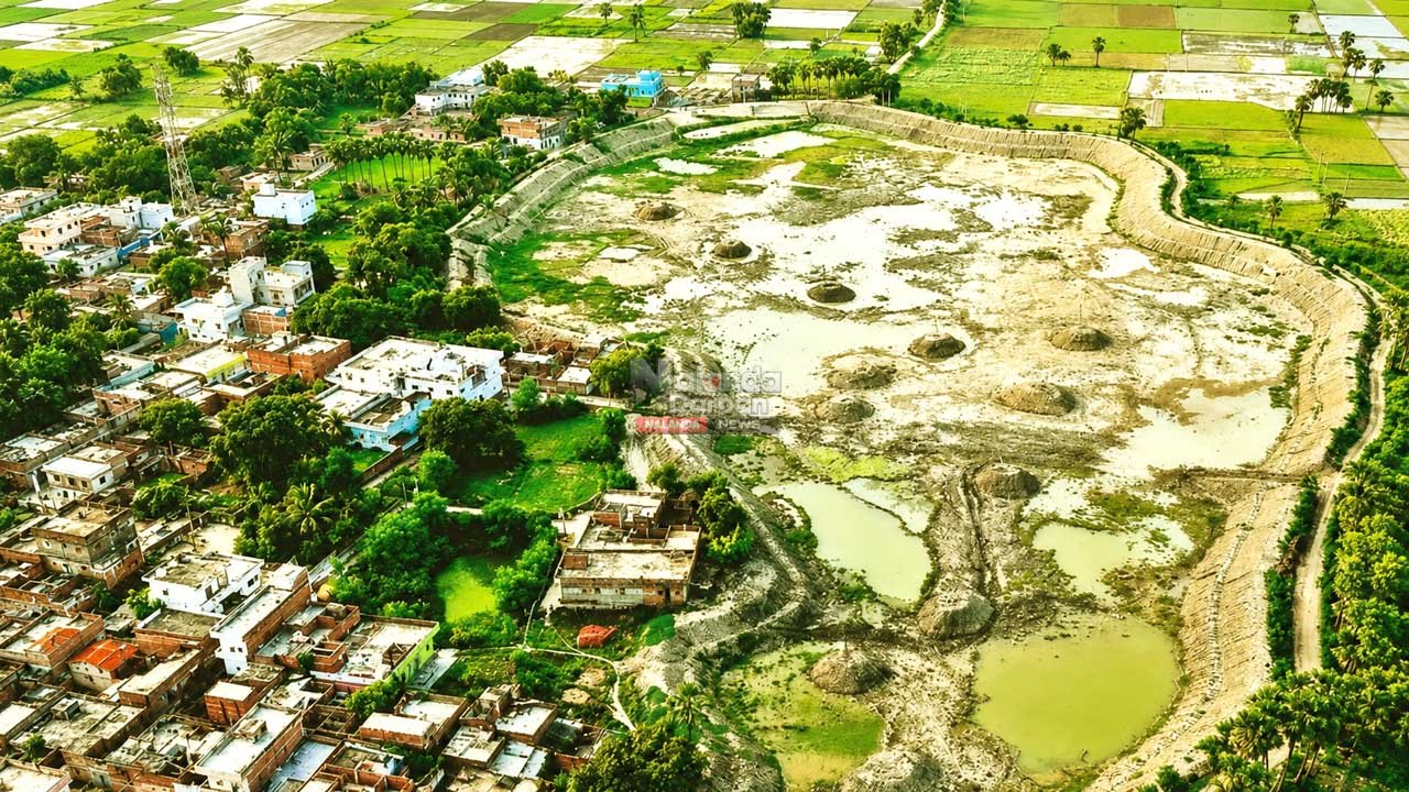2 करोड़ की उड़ाही के बाद भी सूखा जलाशय, आधे तालाब की खुदाई में पूरी हुई योजना? 1 Meyar Reservoir Renovation